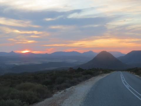 South African sunset