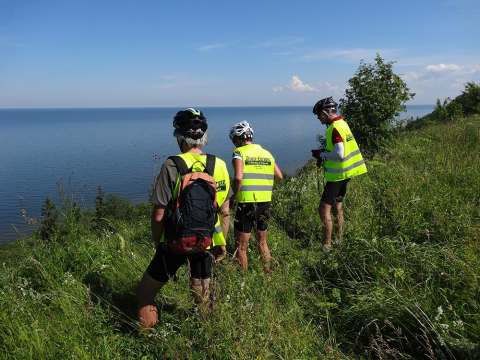 Riders on the cliff