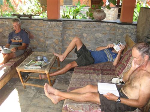 Bookworms at Lake Malawi