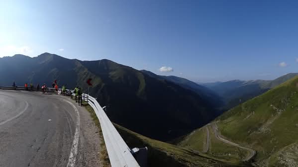 Beautiful scenery of Romanian mountains