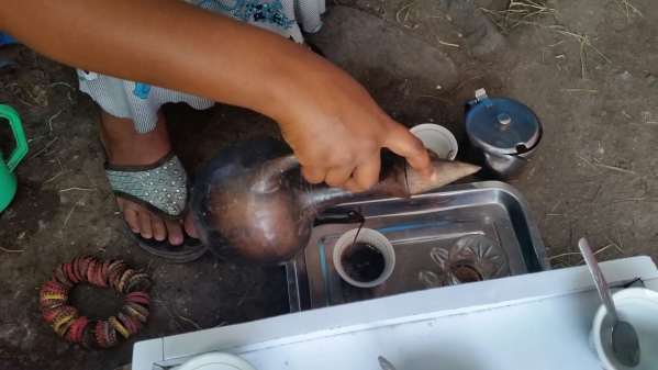 Ethiopia coffee ceremony