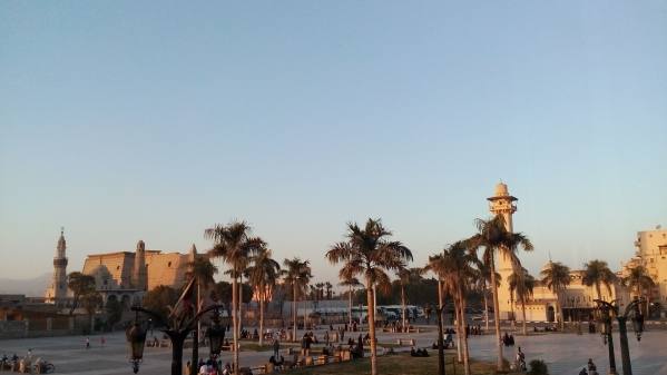 4- sunset in luxor