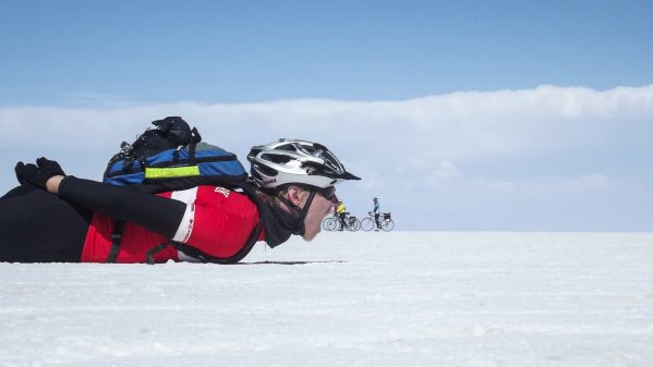 perspective hack, cyclists eat anything