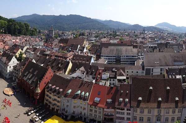 View from Freiburg´s munster
