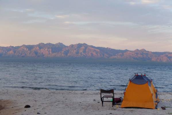 A great spot for camping in Baja