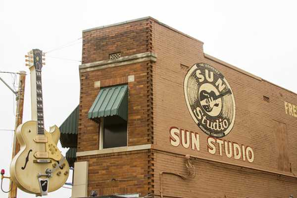 Memphis, TN, USA - September 16, 2014 : Historic Sun Studio in Memphis, TN