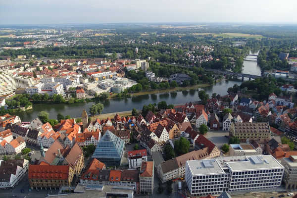 For this photo we needed to make 768 steps to the tower in Ulm´s cathedrale