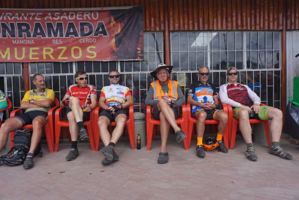 Classic cyclist stop en route to Bogota. Lots of bikes and even more beers.