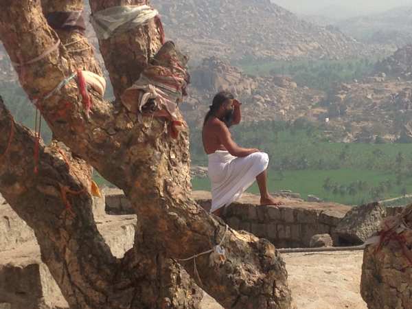 Hanumaun temple devotee