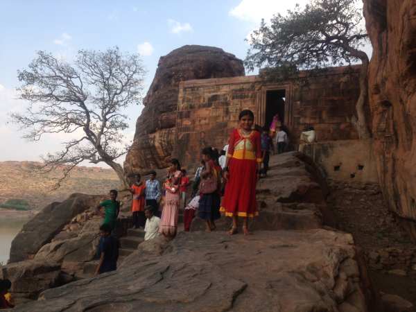 Kids at Badami