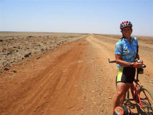 TDA rider in Northern Kenya