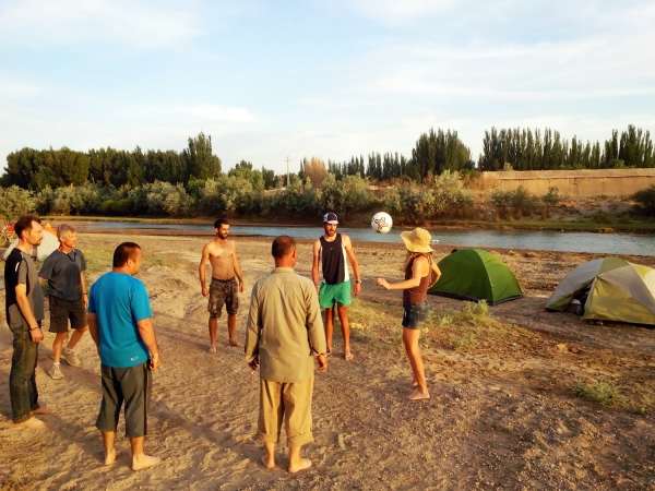 After dinner footy