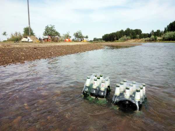 Cooling down the beers
