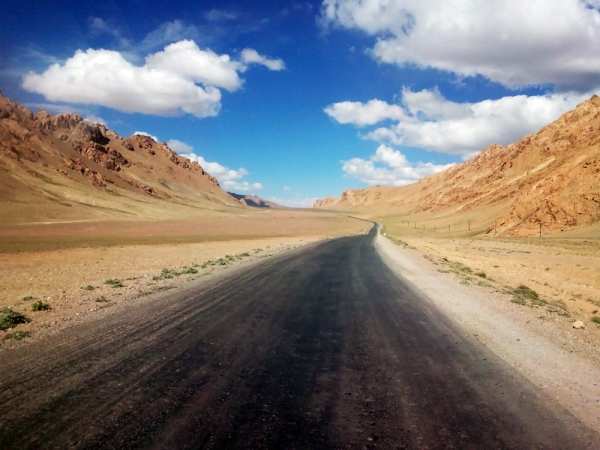 The pamir highway