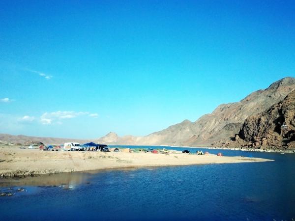 Lake camp, iran