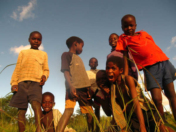 Children in Zambia