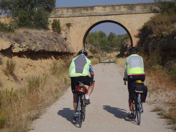 Spain - Relaxed ride on the old train line