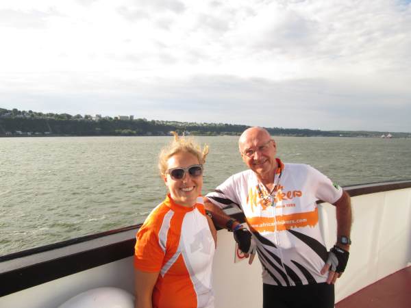 Ferry from QC - Martha and Bob