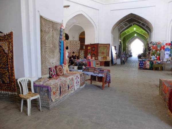 One of the many bazaars of Bukhara