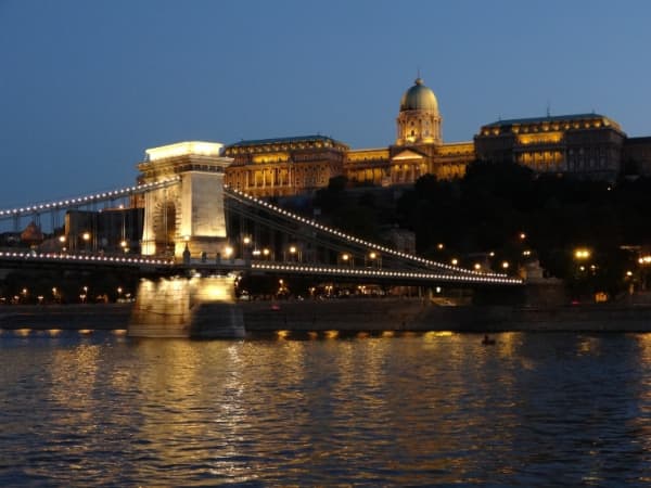 7. Budapest at twilight