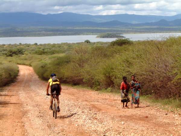 Last day of unpaved for the Tour april4t Tanzania