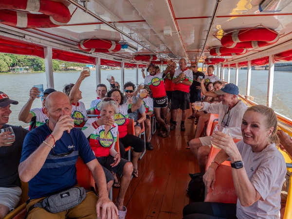 Spreading the Seeds of Joy on the Golden Buddha Ride Cycling Tour