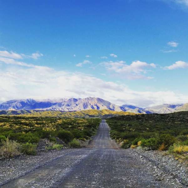 The road to Uspallata