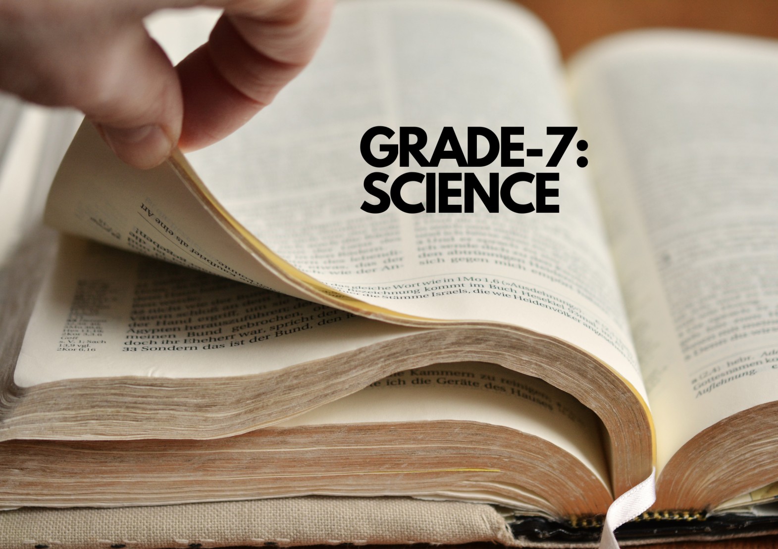 GRADE-7: SCIENCE-UNDERSTANDING EARTH AND SPACE SYSTEMS