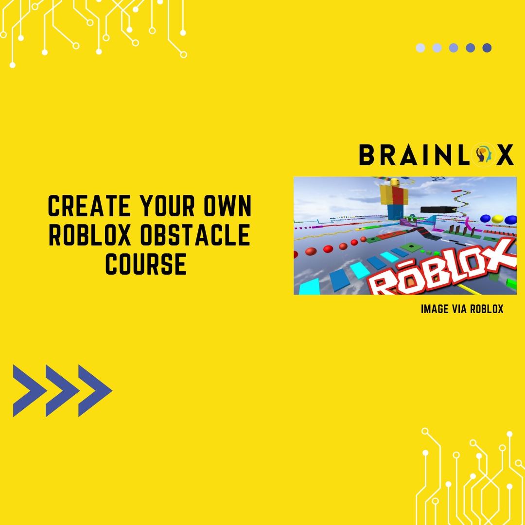 Create Your Own Roblox Obstacle Course