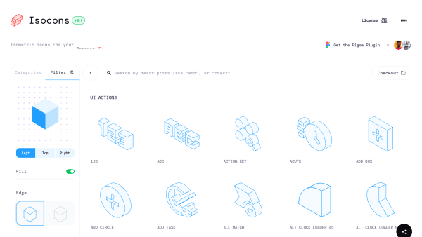Isocons's website screenshot