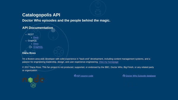 Catalogopolis's website screenshot