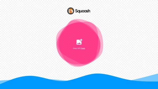 Squoosh's website screenshot