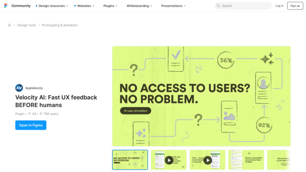 Velocity's website screenshot