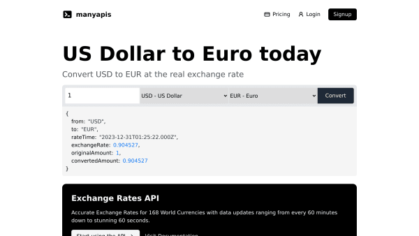 Manyapis's website screenshot