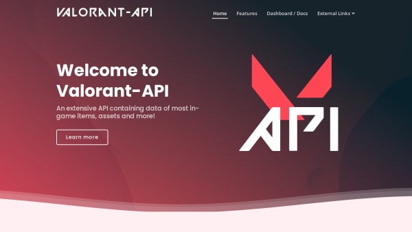 Valorant (non-official)'s website screenshot