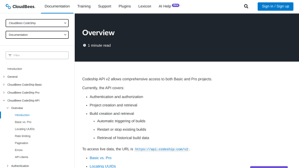 Codeship's website screenshot
