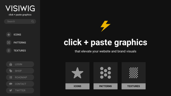 Visiwig's website screenshot