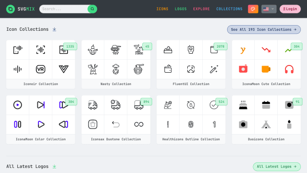 SVGmix's website screenshot