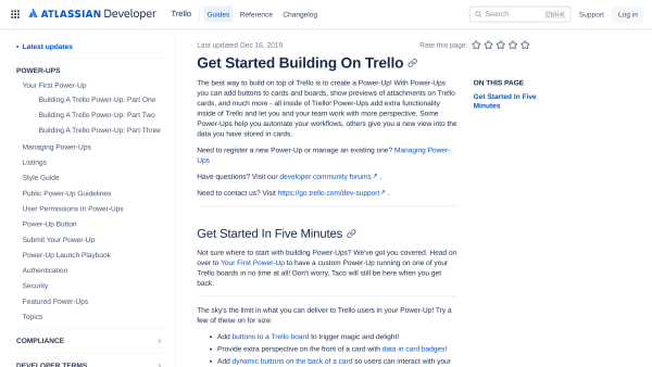 Trello's website screenshot