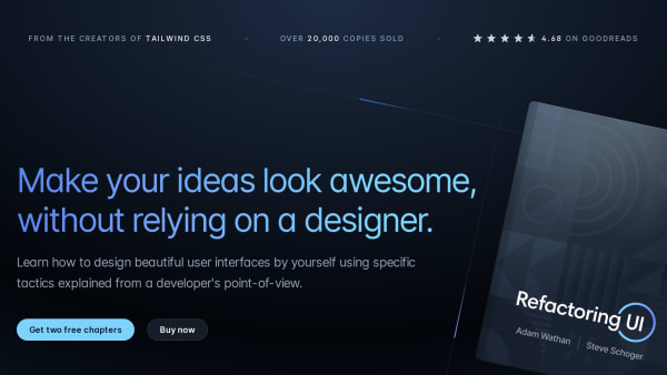 Refactoring UI's website screenshot