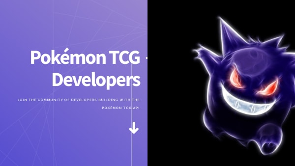 Pokémon TCG's website screenshot