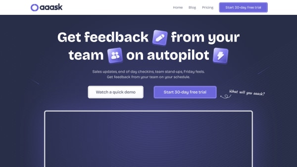 aaask's website screenshot