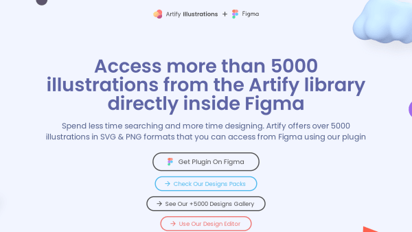 Illustrations-figma's website screenshot