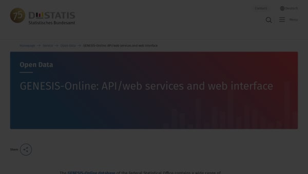 GENESIS's website screenshot