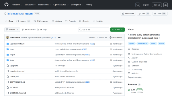 Luqum's website screenshot