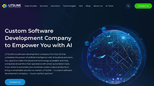 LITSLINK's website screenshot