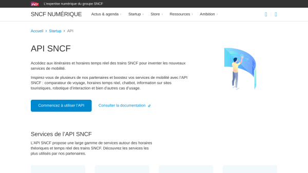Railway Transport for France's website screenshot