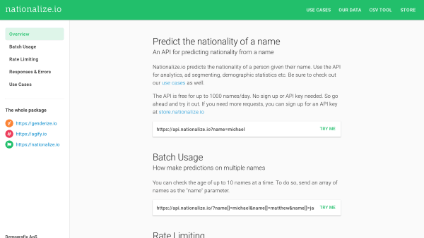 Nationalize.io's website screenshot