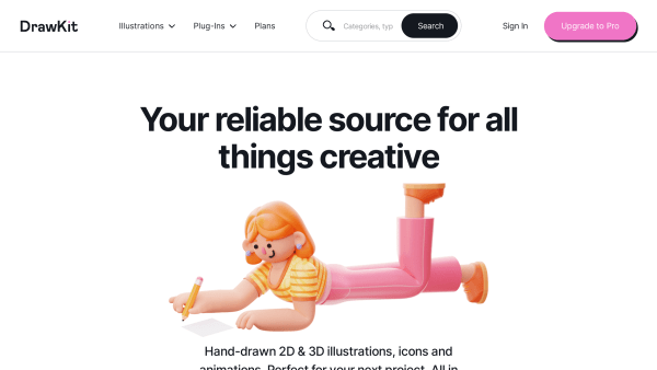 DrawKit's website screenshot