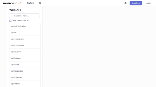SonarQube's website screenshot